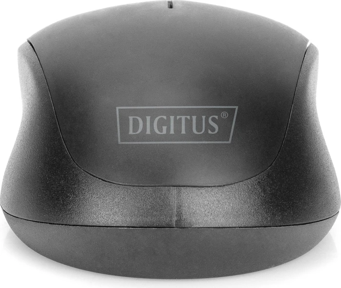 Digitus Silent Wireless Optical Mouse, 3 Tasten, schwarz, USB