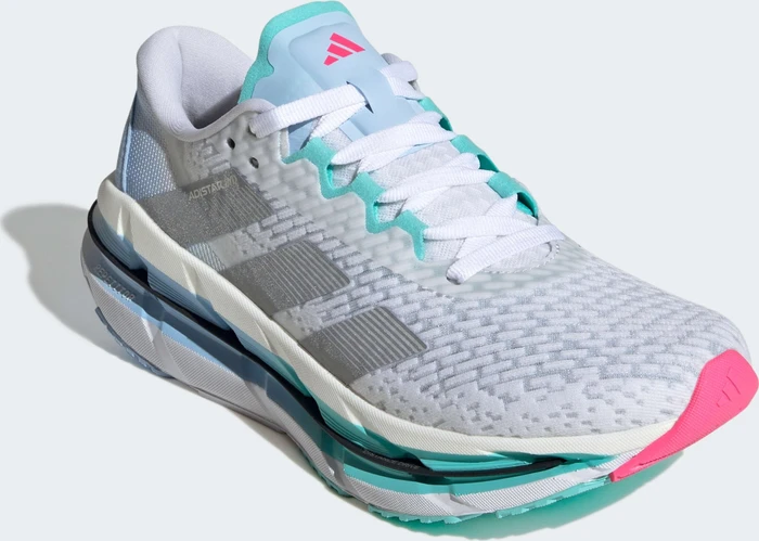 adidas Adistar Byd cloud white/silver metallic/flash aqua (Damen)
