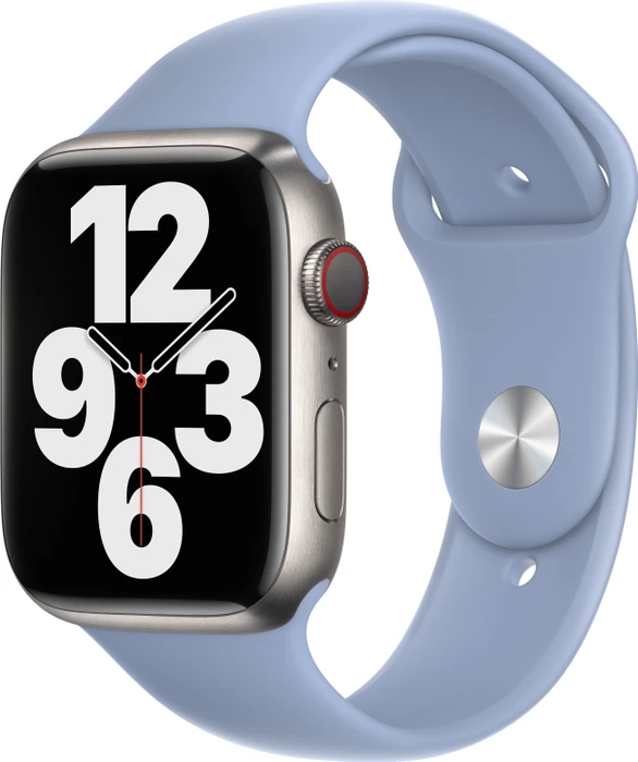 Apple Sportarmband Regular für Apple Watch 45mm dunstblau