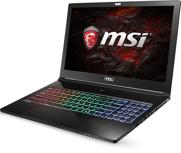 MSI GS63VR 6RF16H11 Stealth Pro, Core i7-6700HQ, 16GB RAM, 128GB SSD, 1TB HDD, GeForce GTX 1060, DE