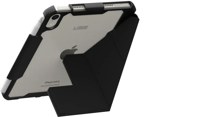 UAG Essential Armor Folio Case für iPad mini 7 (A17 Pro), Cloud Blue