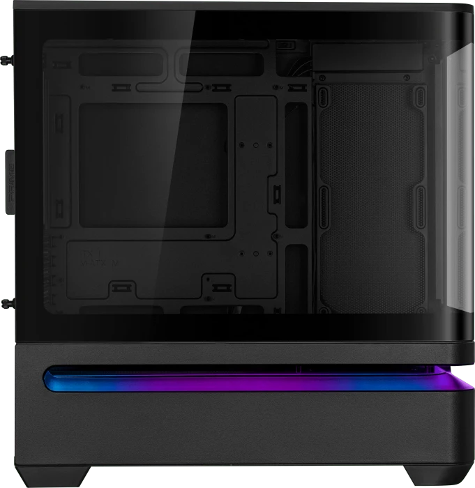 ASUS Prime AP202, schwarz, Glasfenster