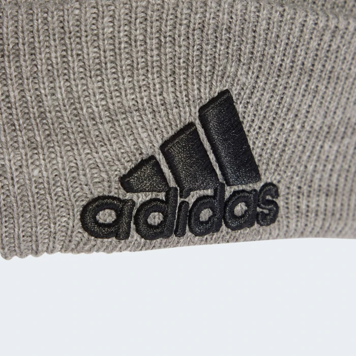 adidas Logo Mütze medium grey heather/black