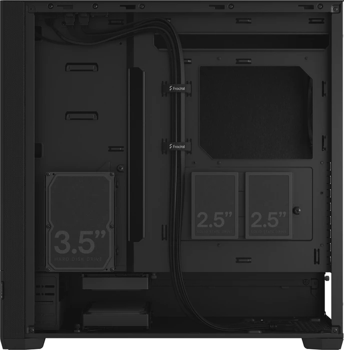Fractal Design Pop XL Silent Black Solid, schallgedämmt
