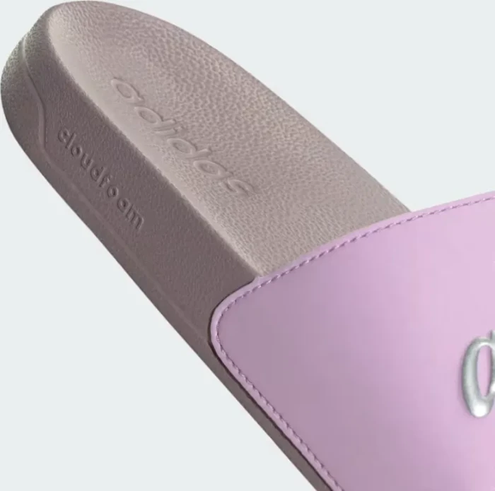 adidas Shower Adilette preloved fig/silver metallic/bliss lilac (Damen)