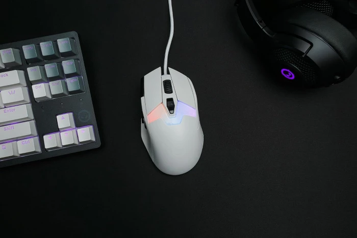 Lorgar MSP80 8KHz Gaming Mouse Pro, weiß, USB