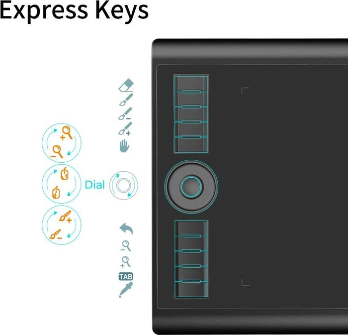 Gaomon Pen Tablet M10K PRO, schwarz