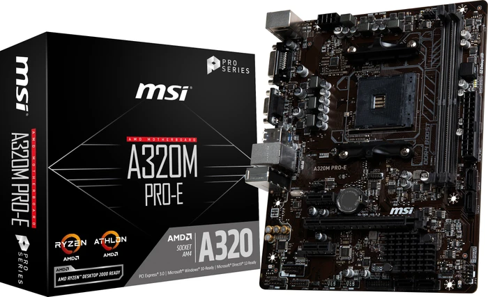 MSI A320M Pro-E (AMD AM4)