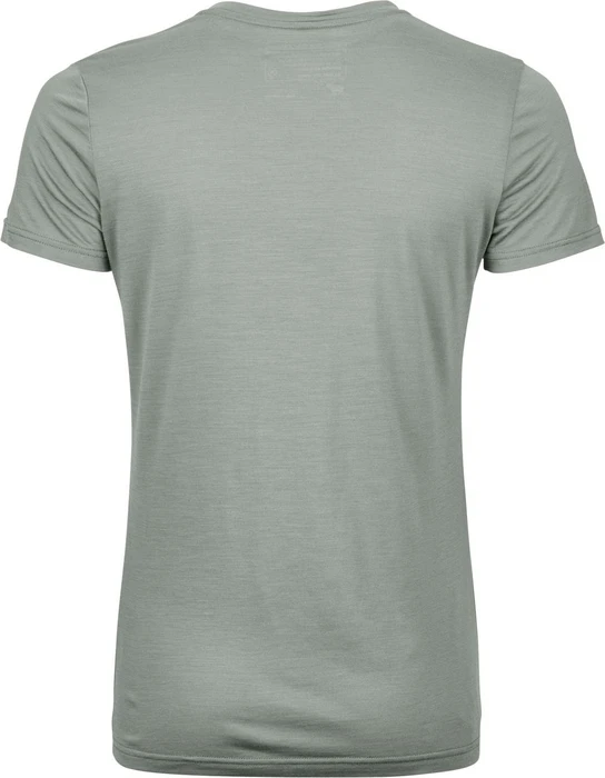 Ortovox 120 Cool Tec Mountain Stripe Funktionsshirt kurzarm green sage (Damen)