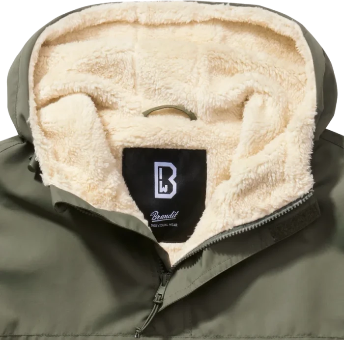 Brandit Windbreaker Sherpa Anorak olive (Herren)
