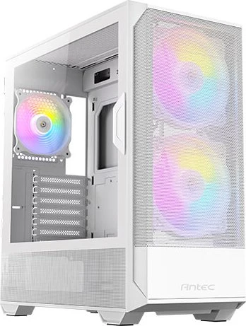 Antec NX416L White, weiß, Glasfenster
