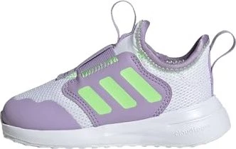 adidas Tensaur Comfort AC ftwr white/lime burst/powder plum (Junior)