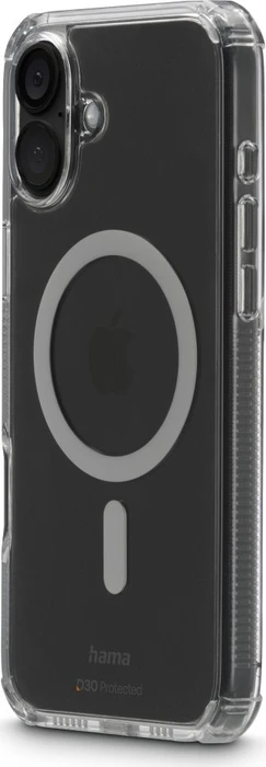 Hama Handyhülle MagCase Extreme Protect für Apple iPhone 16 Plus transparent
