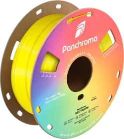 Polymaker Panchroma Silk PLA, gelb, Spule, 1.75mm, 1.00kg