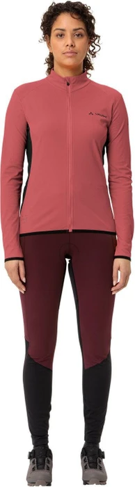 Vaude Matera FZ II Trikot langarm brick (Damen)