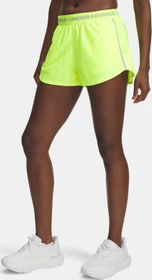 Under Armour Tech Play Up Hose kurz high vis yellow/white (Damen)