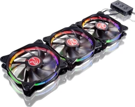 Raijintek Auras 12 RGB, LED-Steuerung, 120mm, 3er-Pack