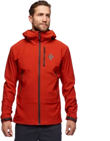 Black Diamond Dawn Patrol Shell Funktionsjacke red rock (Herren)