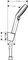 Hansgrohe Crometta Brausehalterset 100 Vario mit Brauseschlauch 125cm chrom Vorschaubild