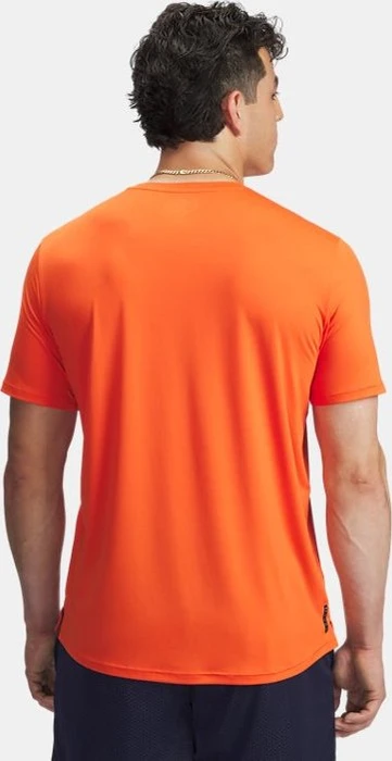Under Armour Vanish Energy Funktionsshirt kurzarm orange base (Herren)