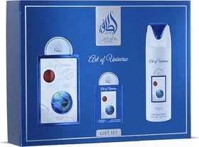 Lattafa Pride Art Of Universe EdP 100ml + EdP 20ml + Deo Spray 200ml Duftset