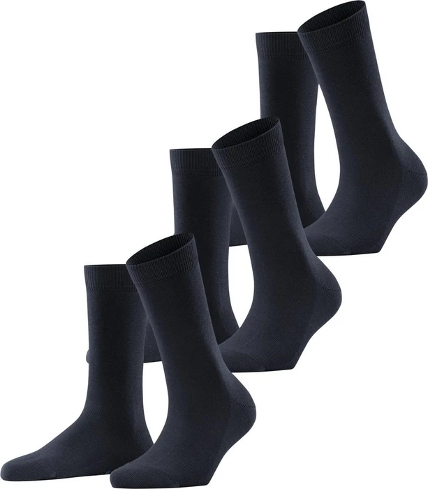 Falke Family Socken dark navy, 3 Paare (Damen)