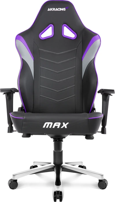 AKRacing Master Max Gamingstuhl, schwarz/grau/violett