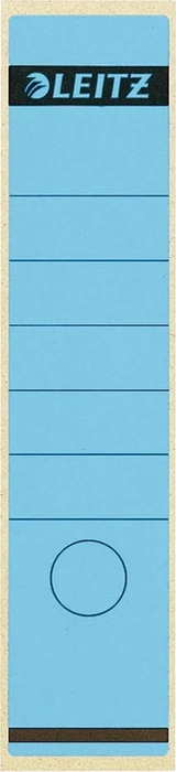 Leitz Rückenschilder für Standard-/Hartpappe-Ordner, blau, 100 Stück