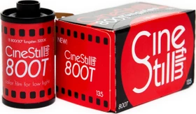 Cinestill 800Tungsten ISO 800/30° High Speed Color Negative Film 135-36