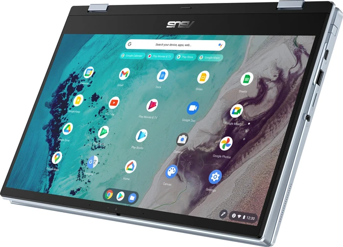 ASUS Chromebook Flip CX3 CX3400FMA-E10026, AI Blue, Core i5-1130G7, 8GB RAM, 256GB SSD, DE