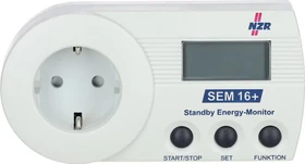 NZR SEM 16+ Standby-Energy-Monitor, Strom-/Energiemesser