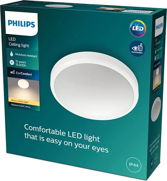 Philips myLiving Balance Deckenleuchte 17W weiß