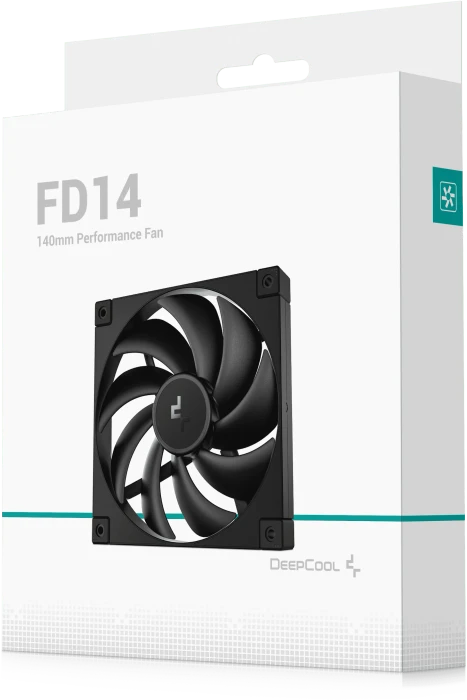 DeepCool FD14, schwarz, 140mm