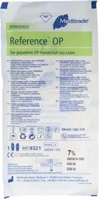 Dr. Junghans Medical OP Latex steril gepudert Nr.7.5 Einweghandschuhe, 2 Stück