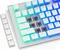 Endorfy PBT Pudding Onyx White Keycaps, Kunststoff (PBT) Double-Shot, weiß/transparent, 124 Tasten, ANSI-US Vorschaubild