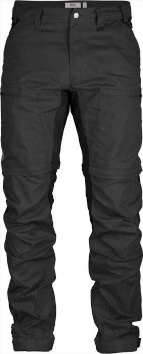 Fjällräven Abisko Lite Trekking Zip-Off Hose lang dark grey/black (Herren)
