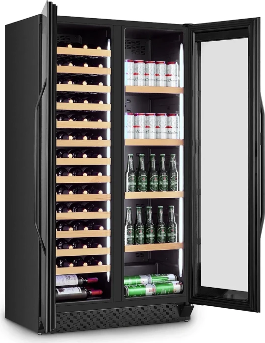 Caso WineChef Duo 122 Side-by-Side black