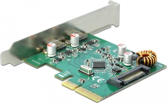 DeLOCK 2x USB-C 3.1, PCIe 3.0 x4