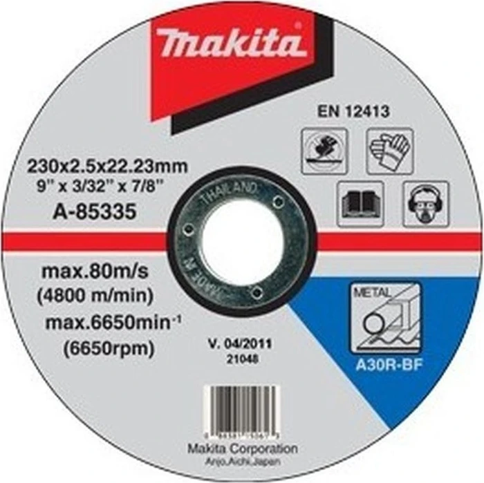 Makita Stahl Trennscheibe, 230x2.5x22.23mm, 1 Stück