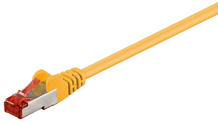 MicroConnect Patchkabel, Cat6, S/FTP, RJ-45/RJ-45, 0.15m, gelb