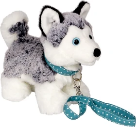 Coppenrath Lustige Tierparade - Welpe Leni mit Leine 20cm