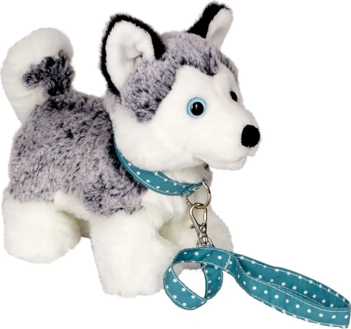 Coppenrath Lustige Tierparade - Welpe Leni mit Leine 20cm