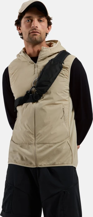 Odlo Ascent Wool Insulated Hybrid Weste agate gray. (Herren)