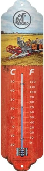 Nostalgic Art Retro Thermometer Claas The Harvest Specialists, analog