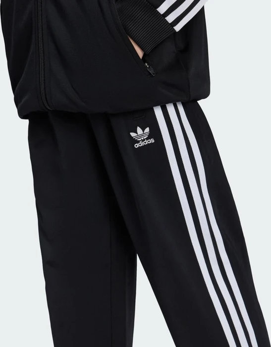 adidas Adicolor Firebird Trainingshose lang schwarz (Junior)
