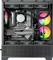 SilverStone Lucid 05, schwarz, Glasfenster Vorschaubild