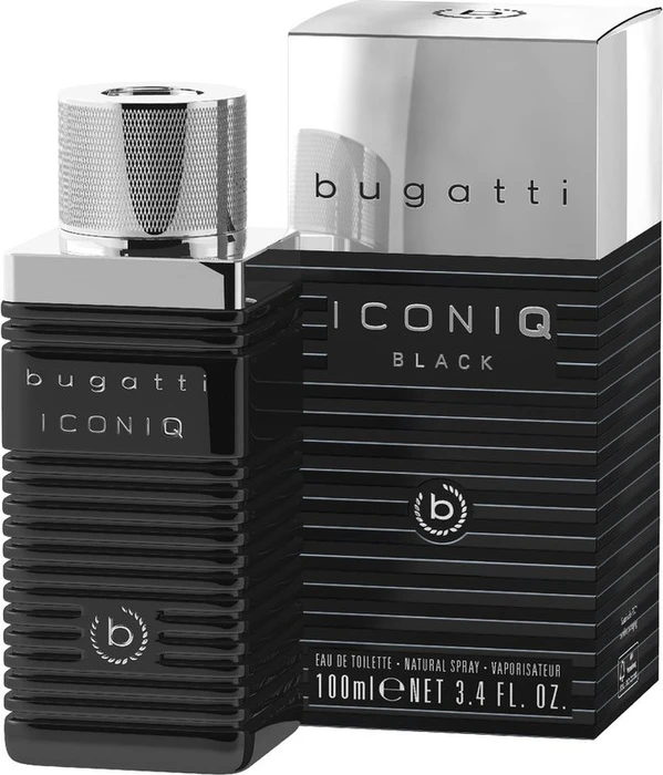 Bugatti Iconiq Black Eau de Toilette, 100ml