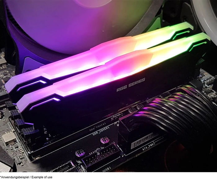 LC-Power LC-RAM RGB UDIMM 32GB Kit, DDR4-3200, CL16-19-19-39