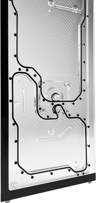 Stealkey Customs Lian Li O11D XL Front Plate SK2 Distro-Plate, Verteilerplatte inkl. DDC Adapter