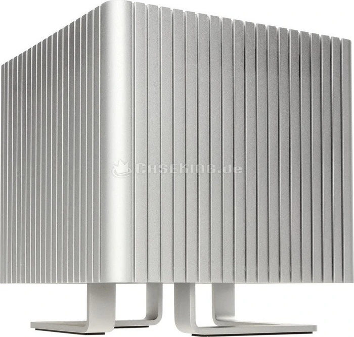 Streacom DB4 Fanless Bi-Symmetrical, silber, Mini-ITX
